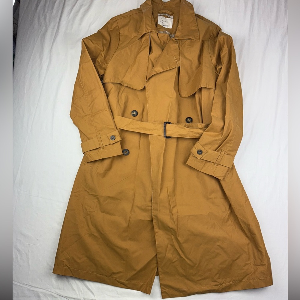 A New Day women’s Water Resistant Trench long Coat, Khaki